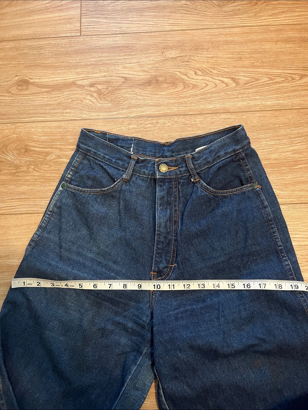 Vintage 70s Brittania high waist wide leg jeans - Picture 10 of 15